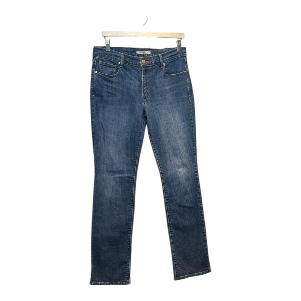 Levi’s 505 Straight Leg Medium Wash Women’s Jeans Size 10